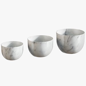 realistic stir mixing bowl 3D model