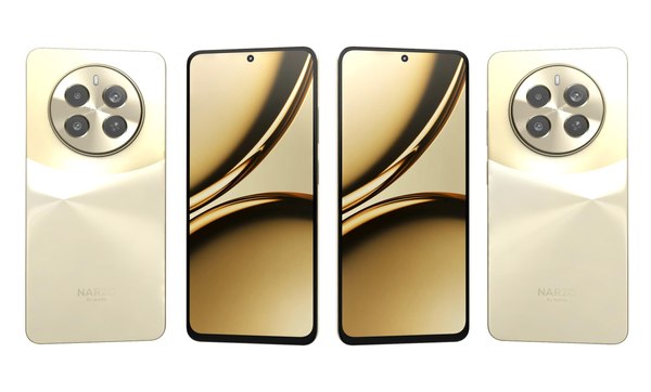 3D Realme Narzo 70 Pro Gold