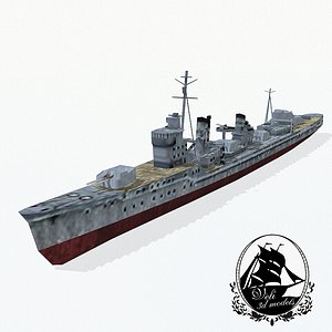 destroyers kagero class 3d 3ds