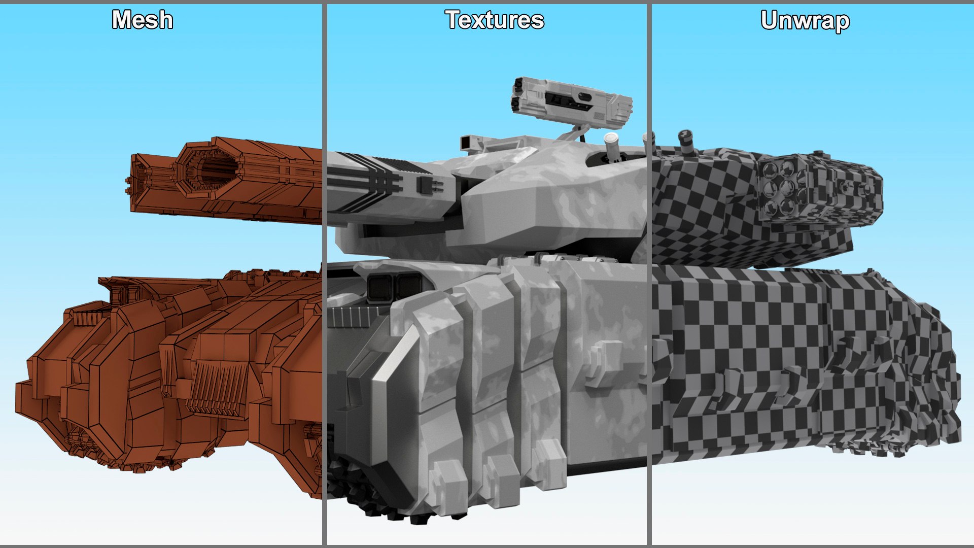 Futuristic Heavy Tank Winter Khaki 3D https://p.turbosquid.com/ts-thumb/BE/WIetsk/mz/futuristicheavytankwinterkhakivray3dmodel026/jpg/1725538406/1920x1080/fit_q87/cc370bebf6fd472bf3b486d57211e7c9d552bd4c/futuristicheavytankwinterkhakivray3dmodel026.jpg