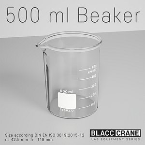 Beaker 500 ml model