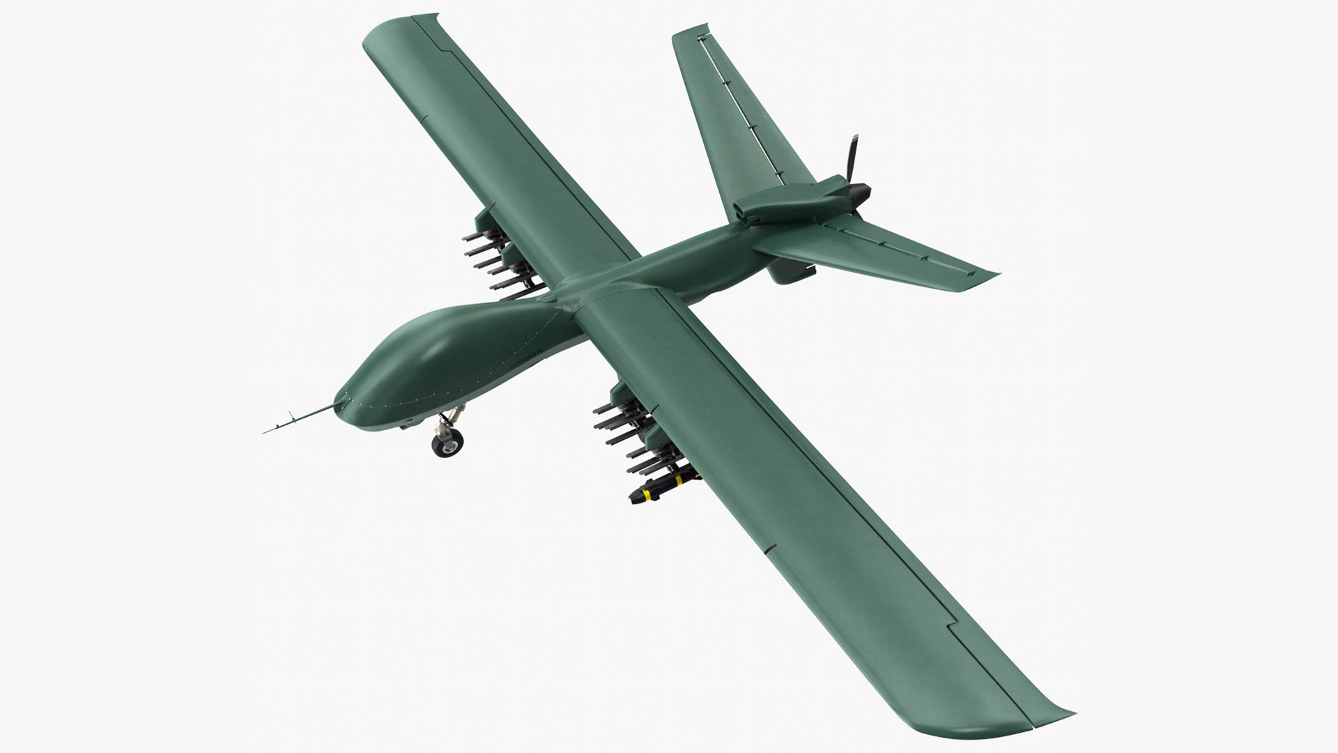 Unmanned Aircraft System Mojave 3D model preview