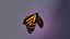 3D Butterfly Monarch