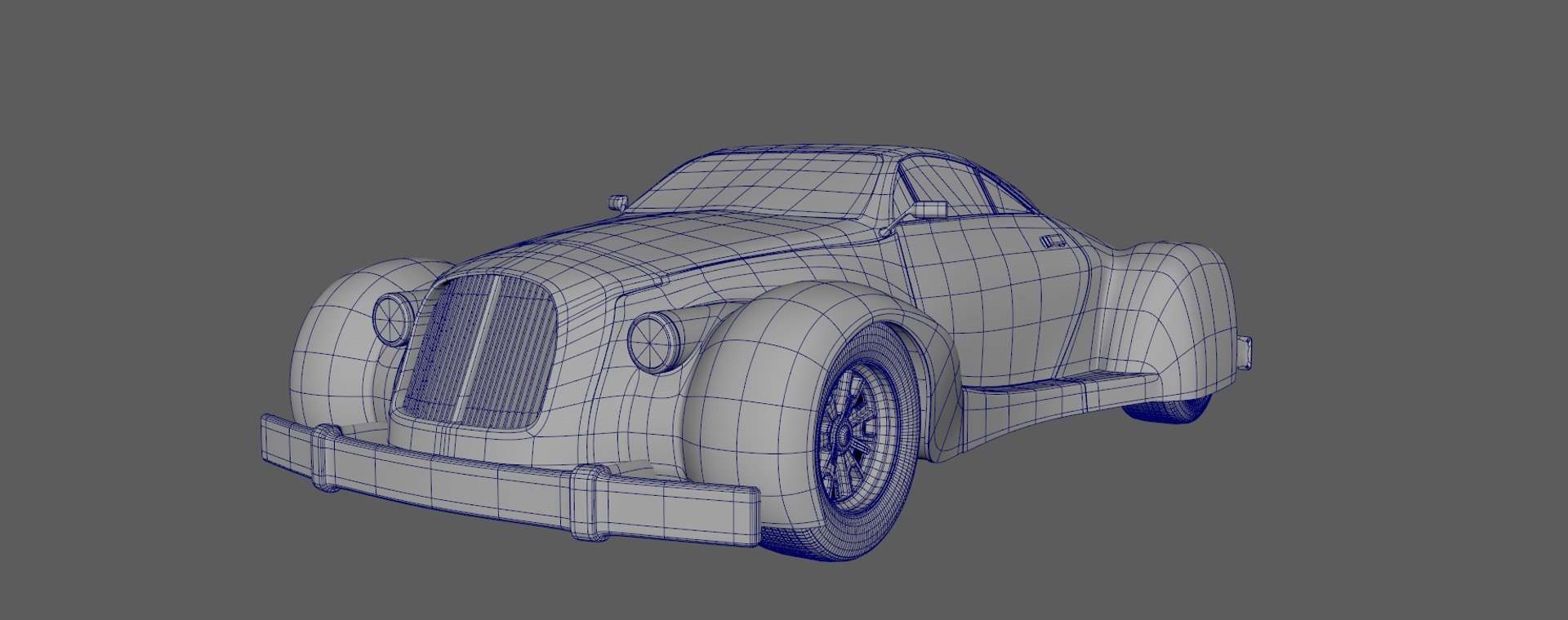 Vintage Car 3D Model - TurboSquid 1477372