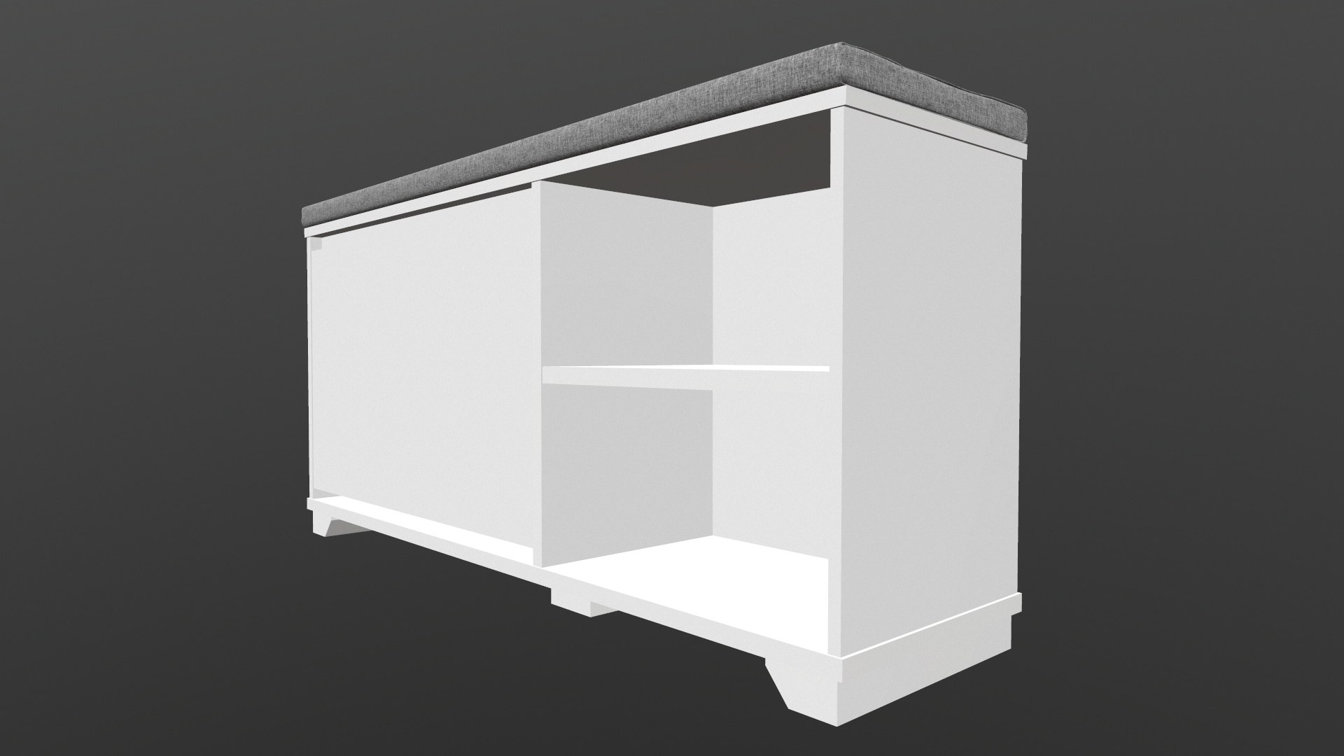 3D Study Table Model - TurboSquid 1977593