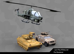 Military Vehicle Set