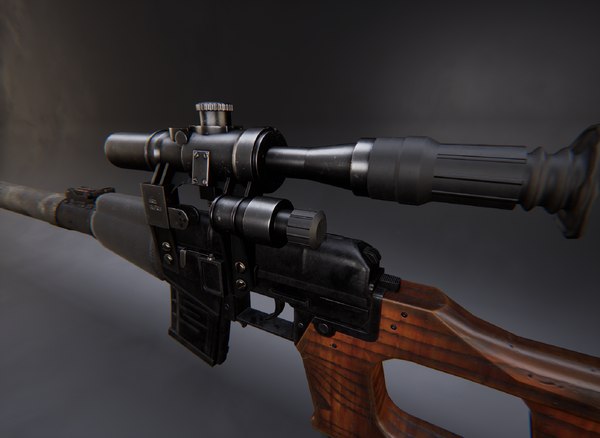 VSS AAA Game Ready PBR Low-poly 3D model3D模型 - TurboSquid 2004432