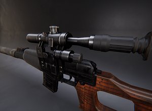 VSS AAA Game Ready PBR Low-poly 3D model