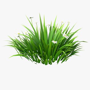 Cartoon Grass 12 3D