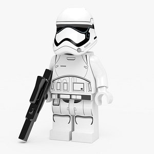 3d lego order stormtrooper figure