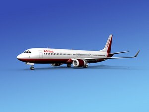 3d model 737-900er 737 airplane 737-900