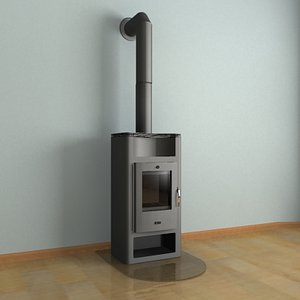 3ds max fire-place stoves