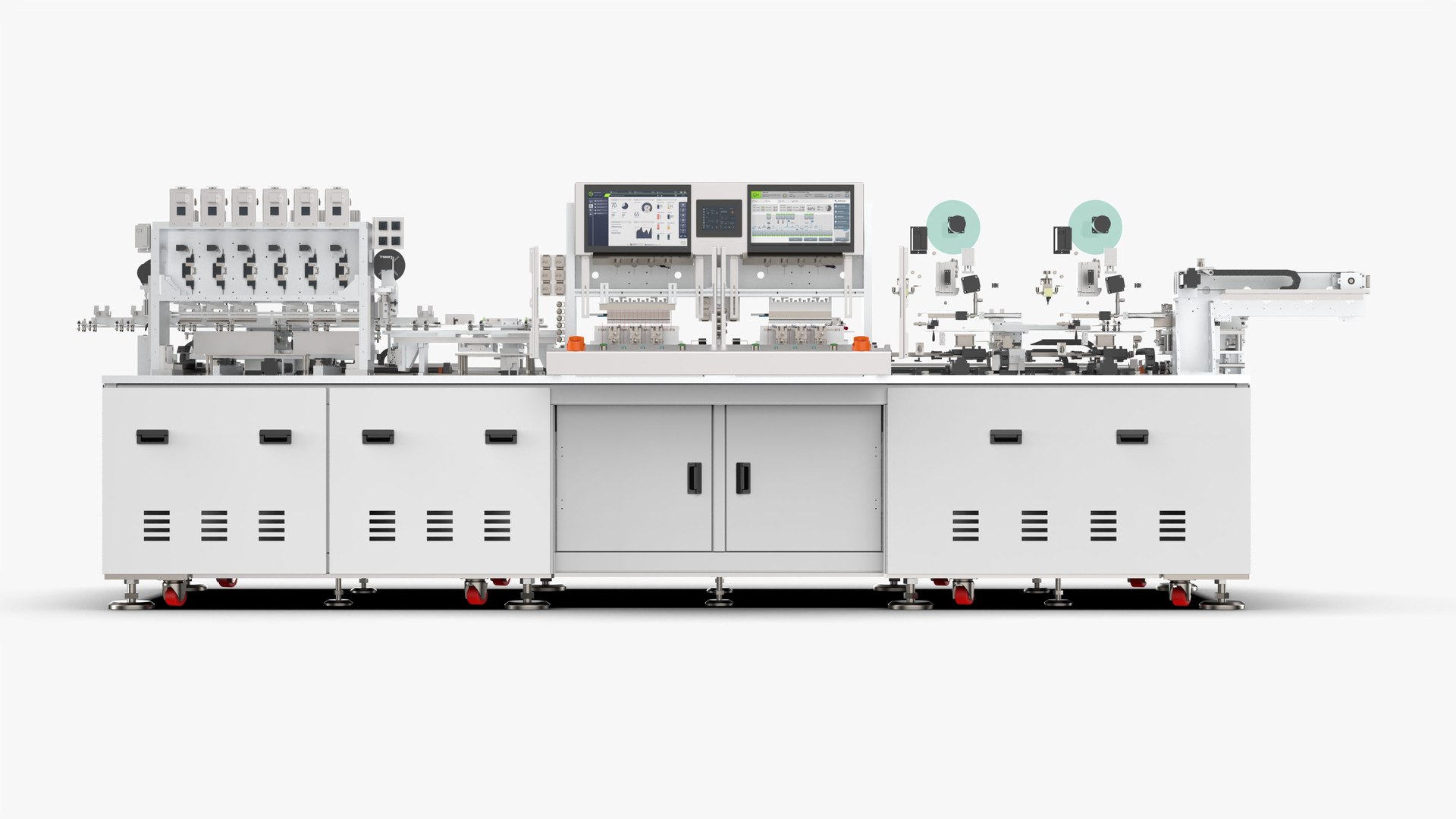 Semi Automatic Multi Station FOG Line For LCD Pannel Model - TurboSquid ...