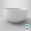 3D model White Ceramic Bowl
