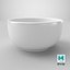 3D model White Ceramic Bowl