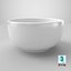 3D model White Ceramic Bowl