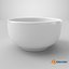 3D model White Ceramic Bowl