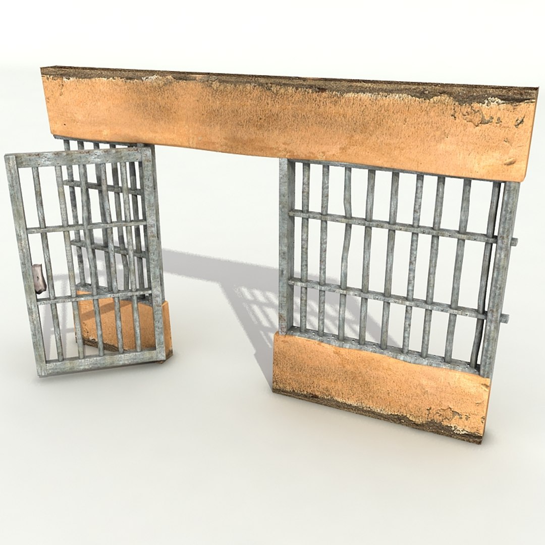 3d Model Prison Door