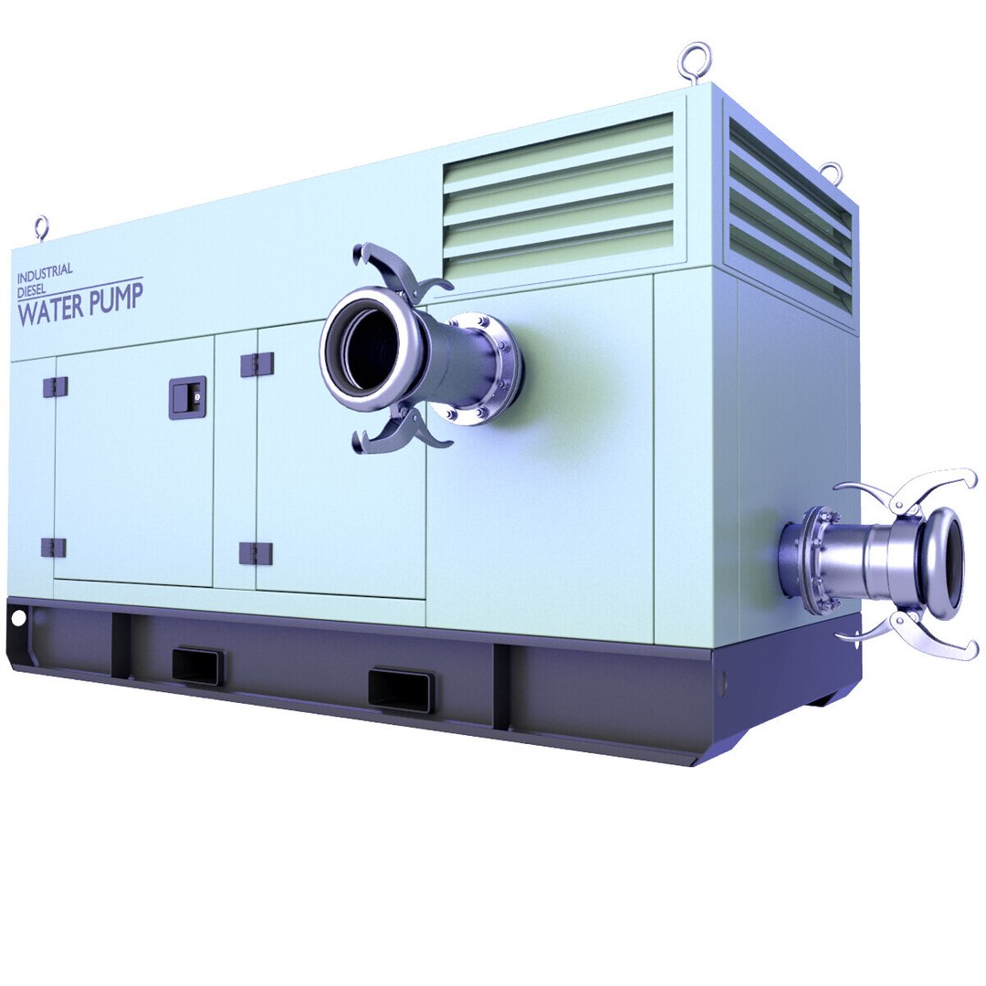 Industrial Water Pumps v4 3D https://p.turbosquid.com/ts-thumb/BF/Q07XGn/2Y/3d_pump_10_diesel_water_pump_1120000007/jpg/1749119360/1920x1080/fit_q87/ad43e6a1cc814cc88f4b644986d626c777c65dbc/3d_pump_10_diesel_water_pump_1120000007.jpg