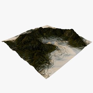 terrain ready 3D model