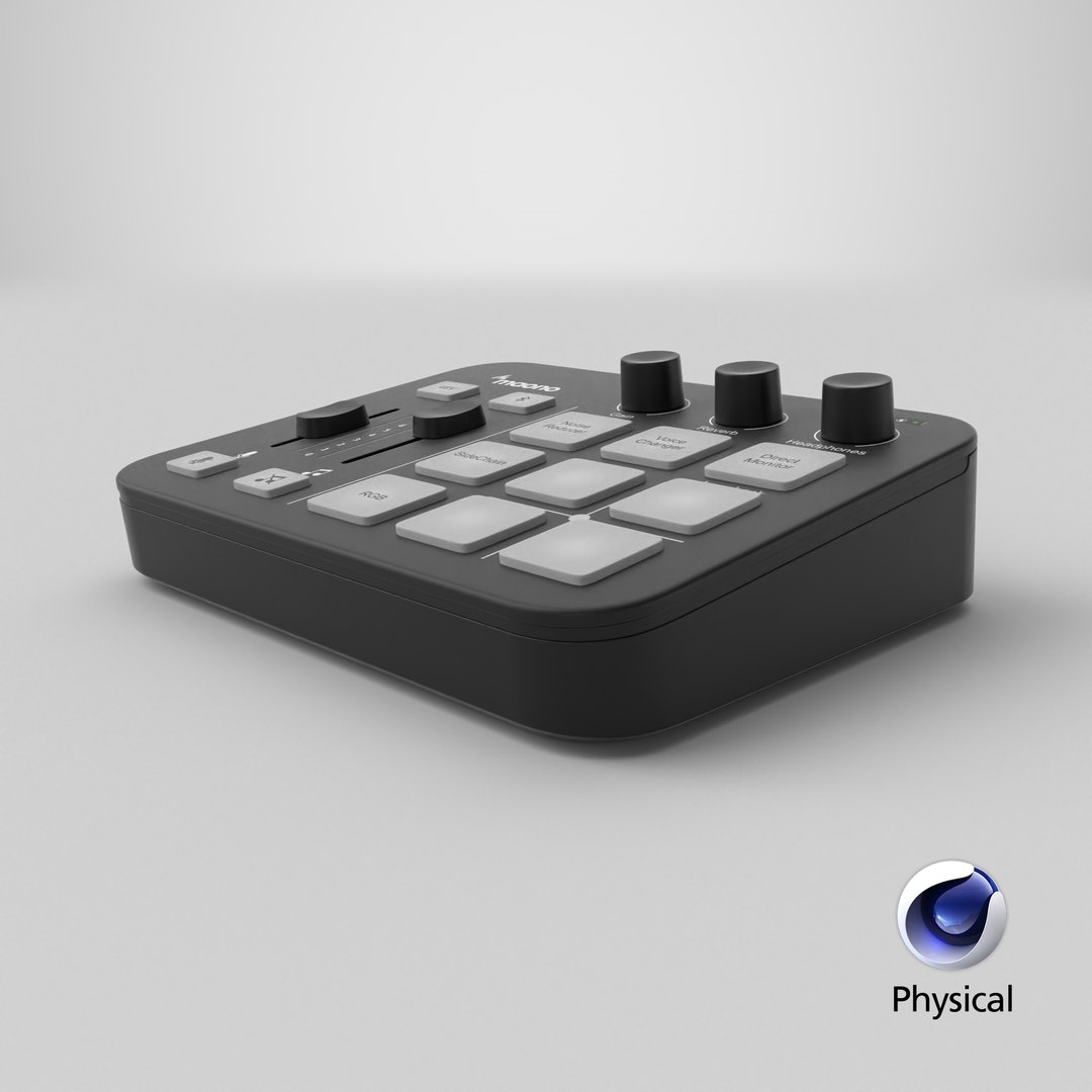 3D Maono G1 Neo Gaming Audio Mixer Subdivision Ready PBR 3D Model model https://p.turbosquid.com/ts-thumb/BF/TKqPwf/T8/stemcell_cinema_4d_physical_render/png/1773412077/1920x1080/fit_q87/85ce1e730e69715bbb14556f2c67a8350fd5a40a/stemcell_cinema_4d_physical_render.jpg