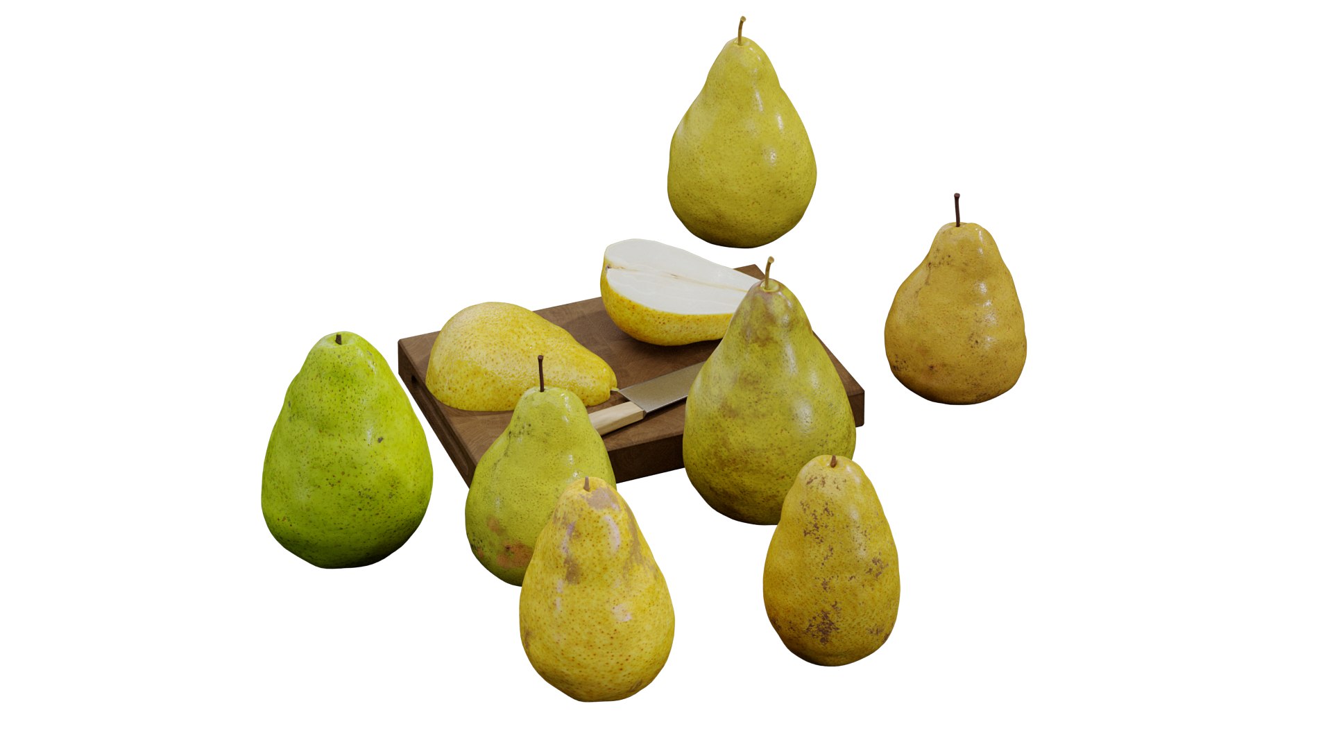 Pear 3D Model - TurboSquid 2293450