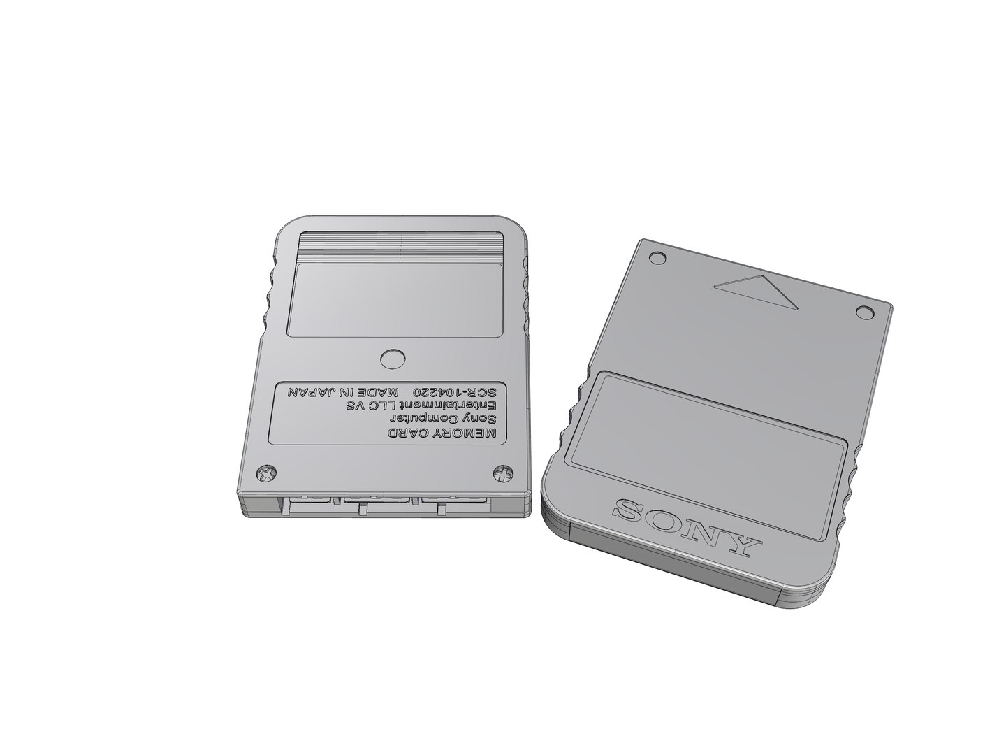 3D PSX Memory Card model https://p.turbosquid.com/ts-thumb/BF/YEUgJb/VK/003/png/1749013762/1920x1080/fit_q87/b64b4734bc4b9e341a079883dcb002fc85b775af/003.jpg