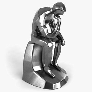 Thinking Man Sculpture