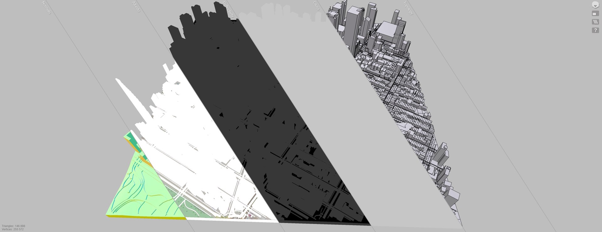 Cityscape New York USA Fragment City 3D - TurboSquid 2275533