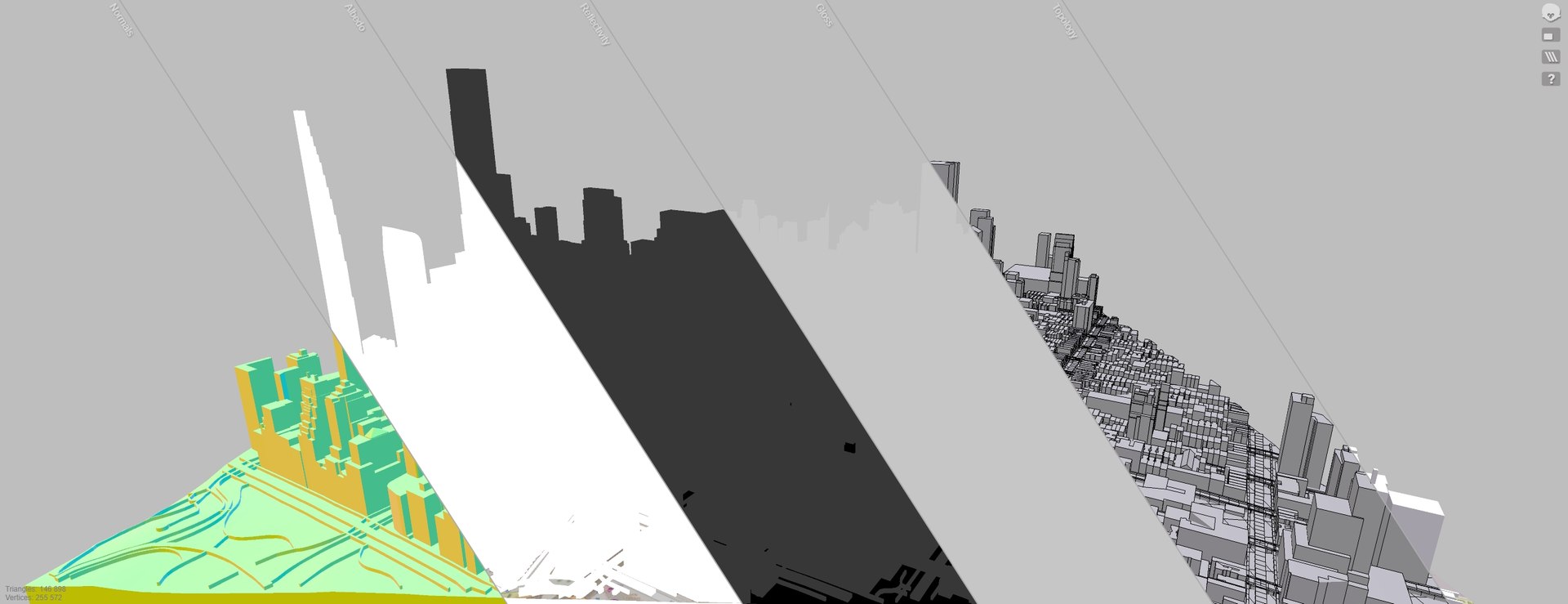 Cityscape New York USA Fragment City 3D - TurboSquid 2275533