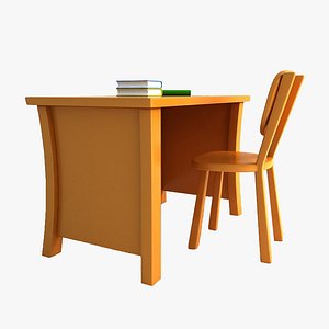 cartoon desk
