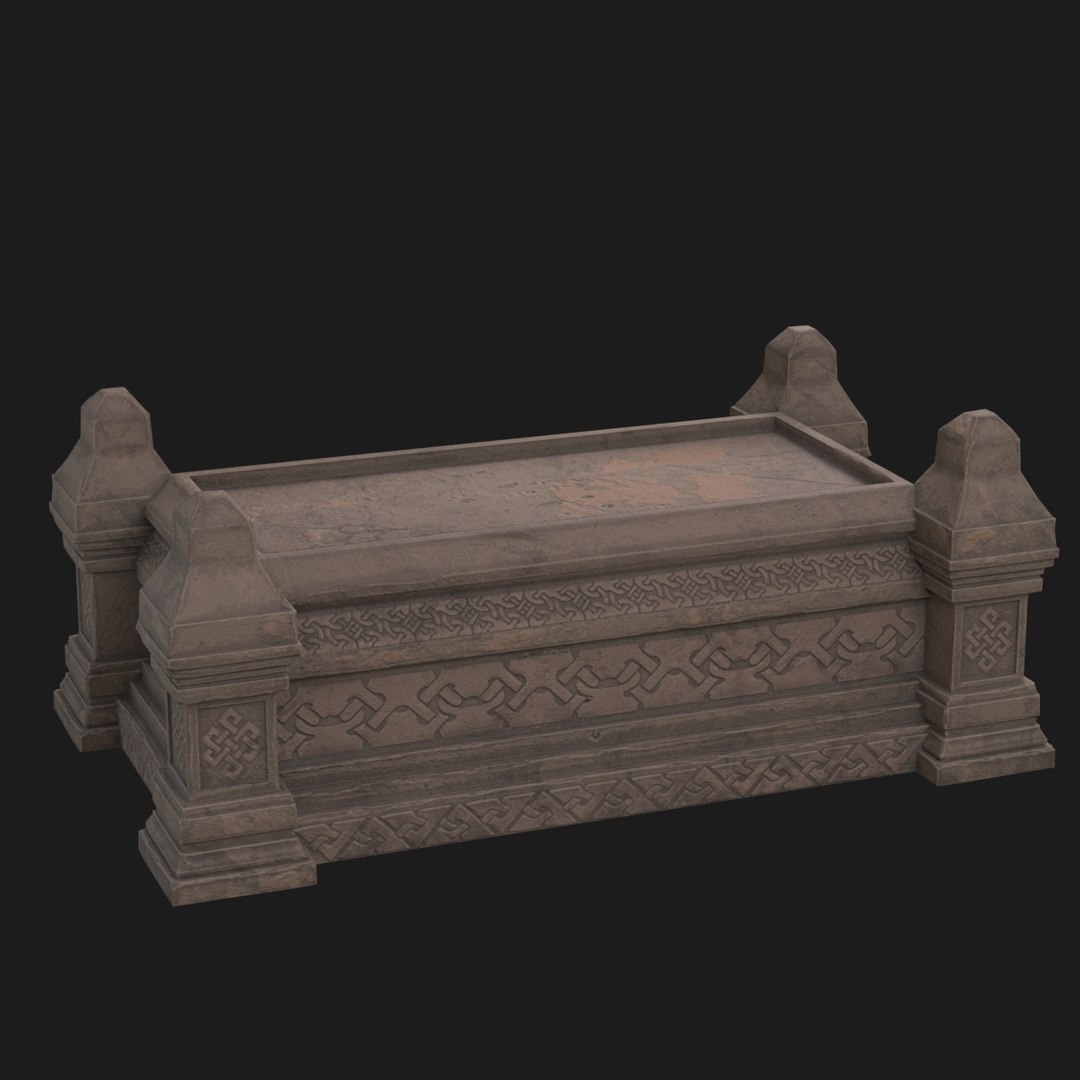 Sarcophagus 3D Model - TurboSquid 1394135