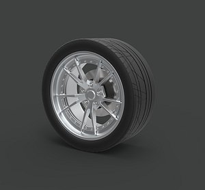 wheel charger ice 3D model