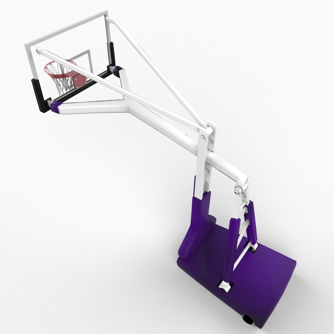 3d Model Institutional Style Basketball Standard