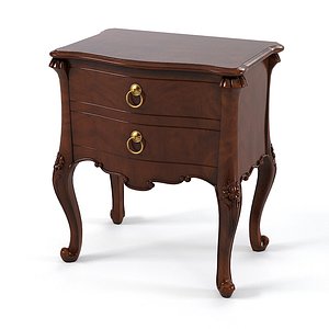 Louis xv 15l-850c  bedroom nightstand