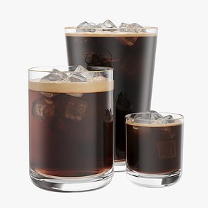 3D Coffe Ice Studio model