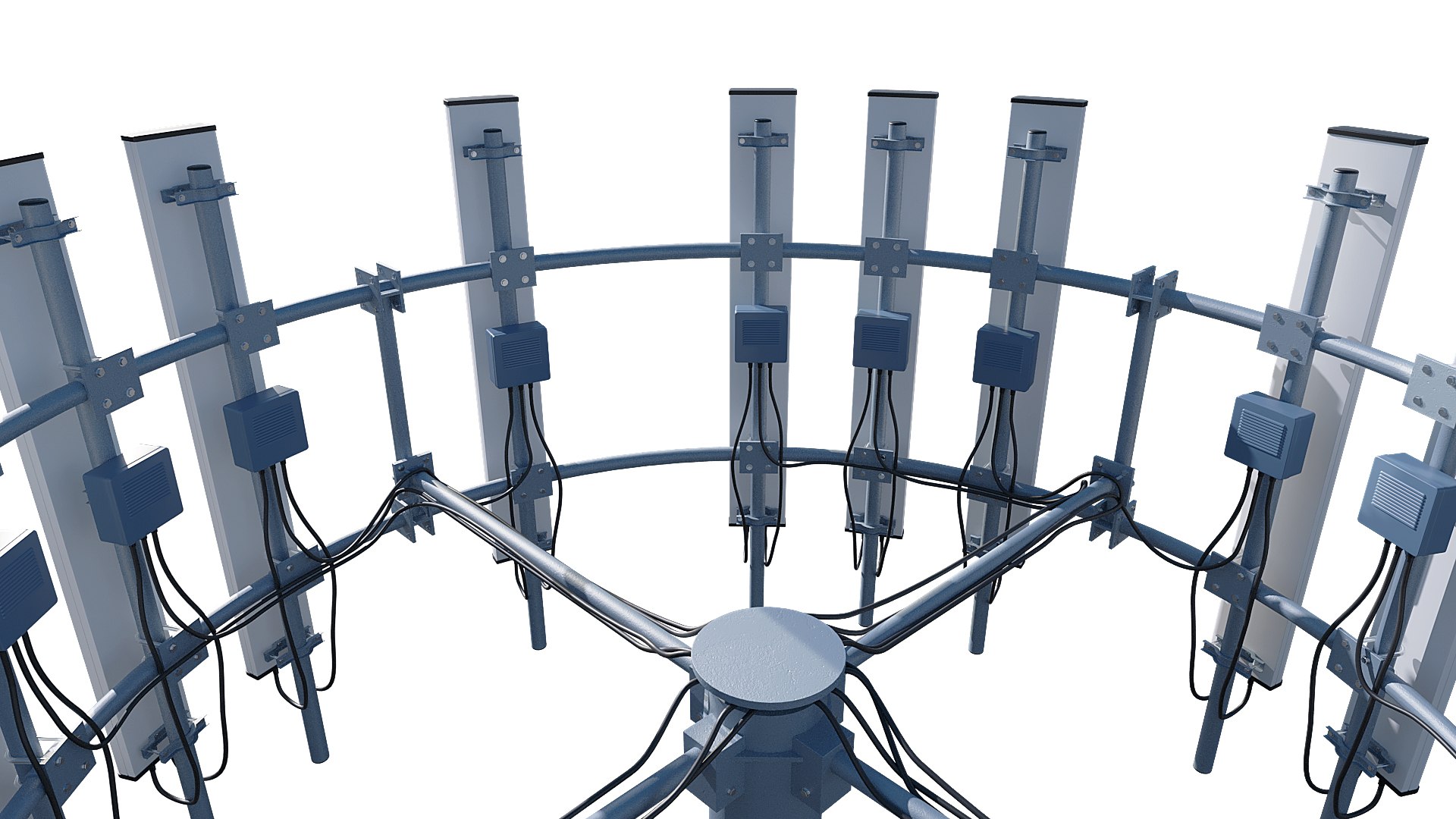 3D Telecom Tower - TurboSquid 1671720