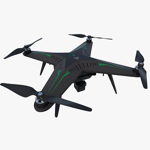 quadrocopter xiro xplorer 3d model