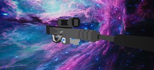3D cubic weapon pack