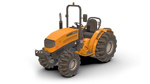 Tractor Model Low-Poly