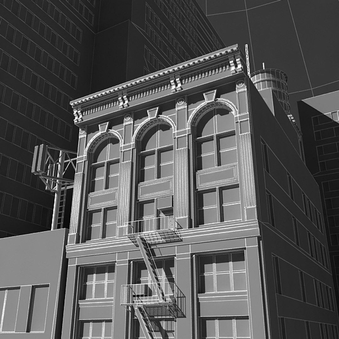 Nyc Buildings Downtown Max