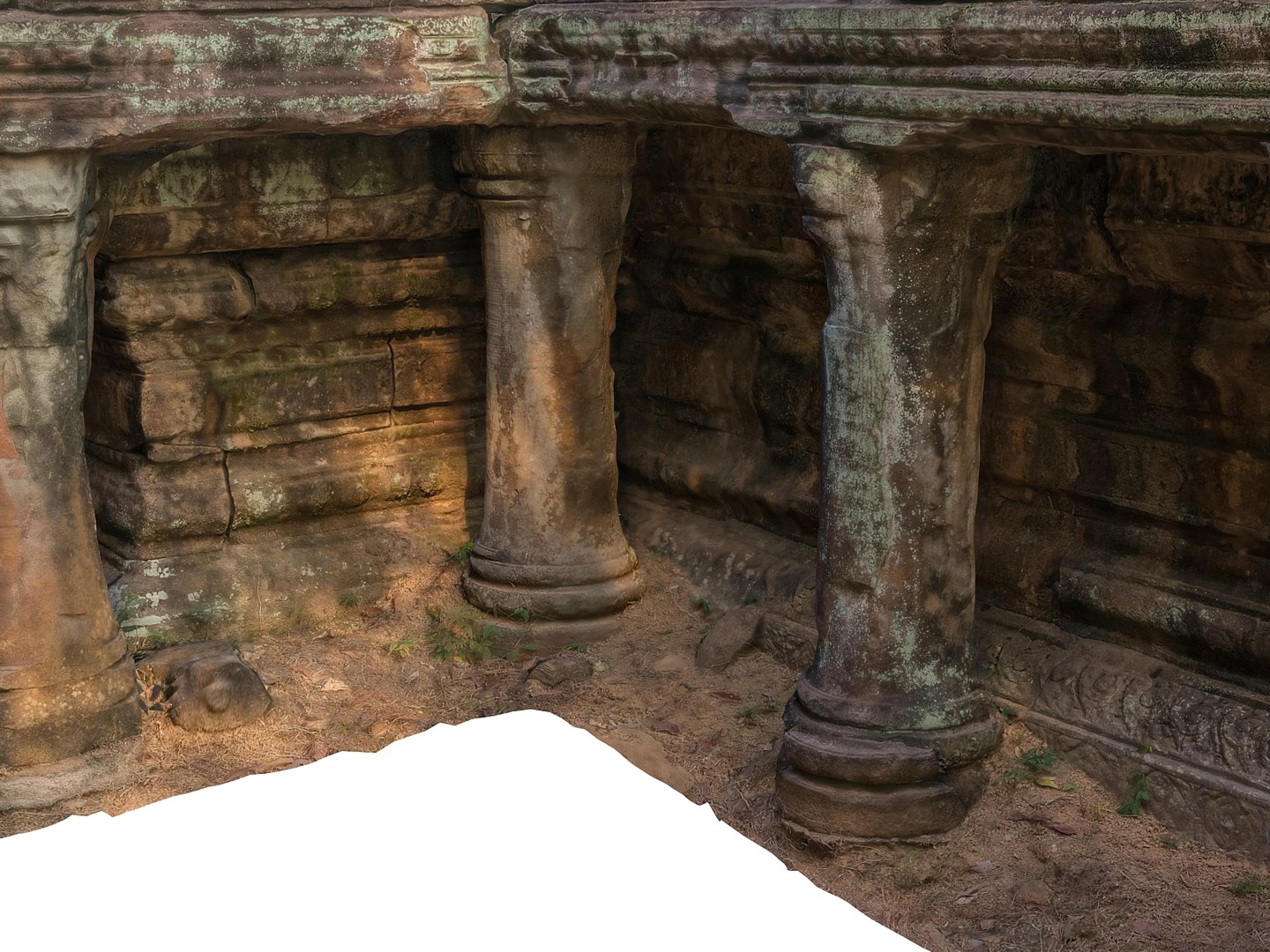 Ancient Ruins 16k 3d Model