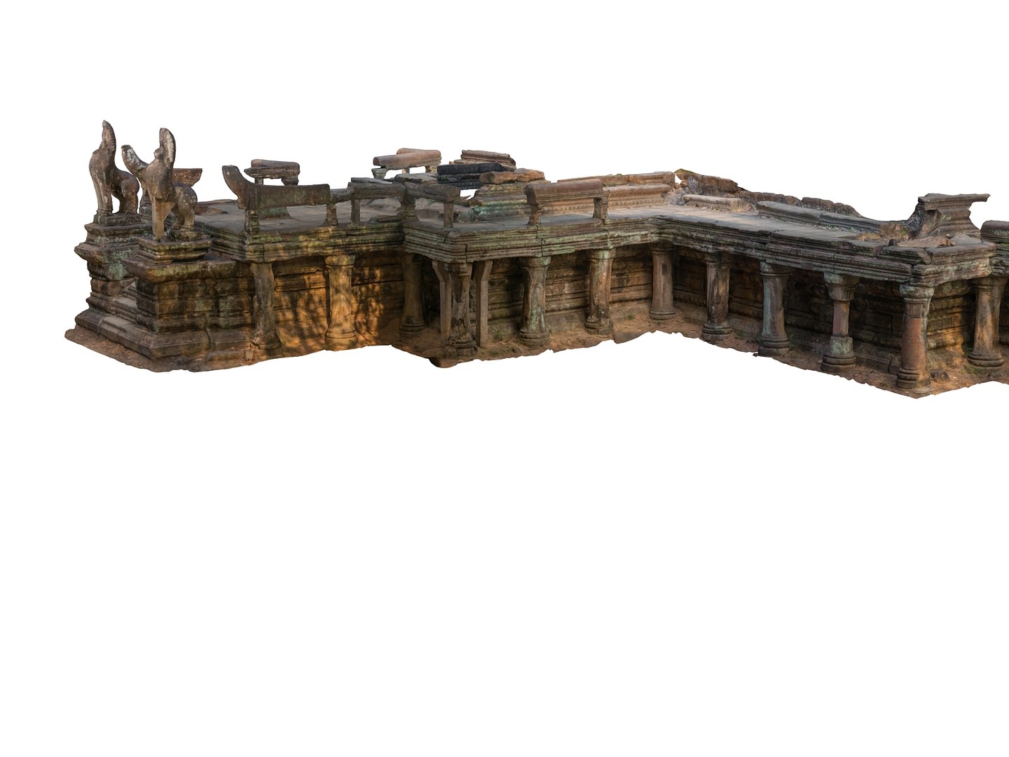 Ancient Ruins 16k 3d Model