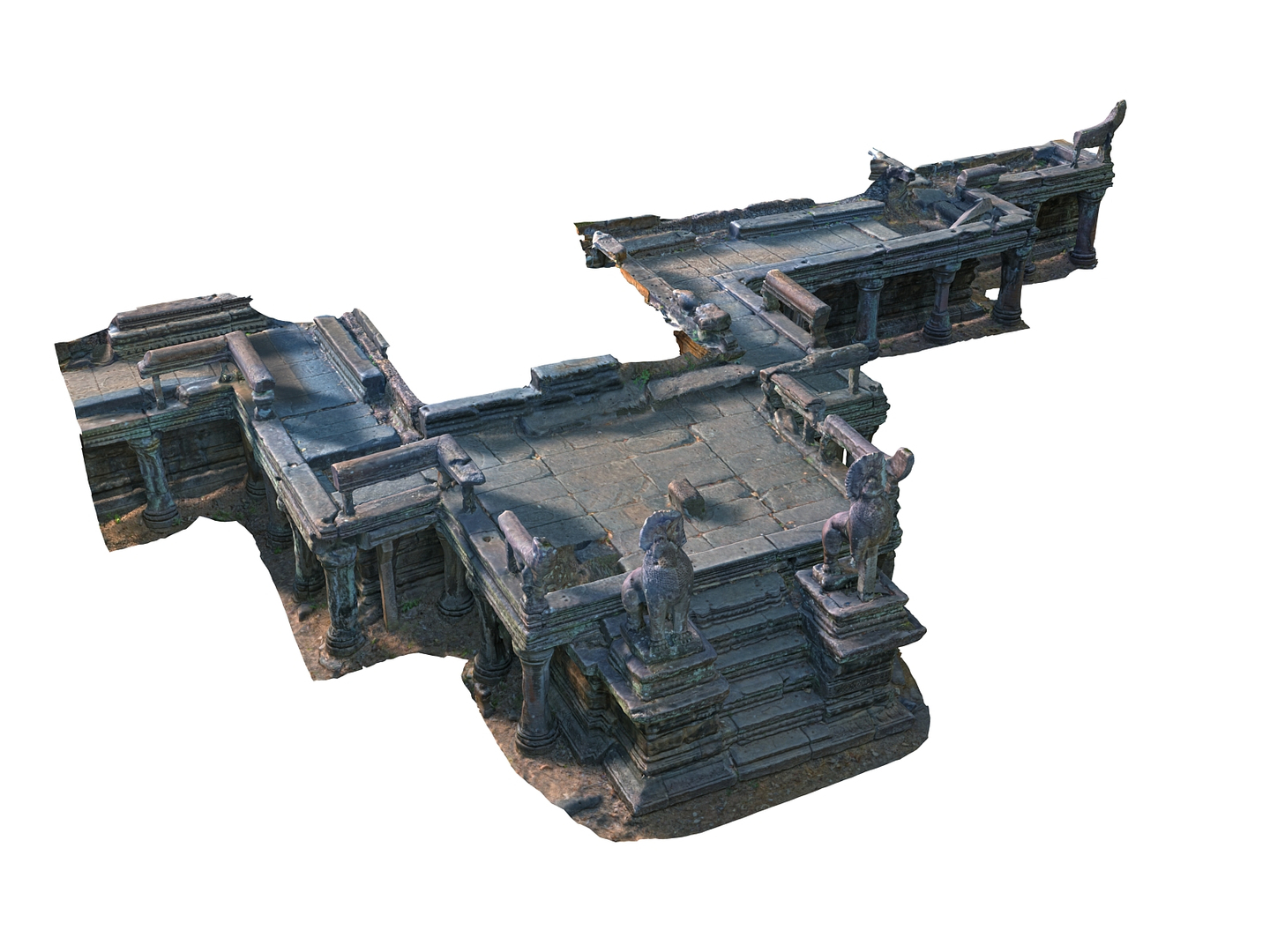Ancient Ruins 16k 3d Model