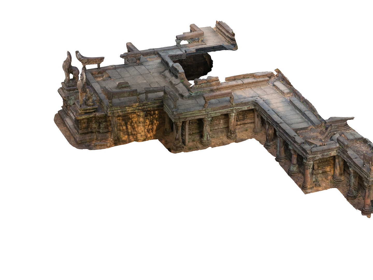 Ancient Ruins 16k 3d Model