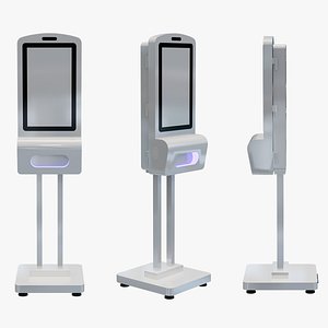 Touchless Sanitizer Dispenser Terminal 3D model