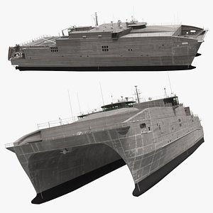 Naval Fast Logistics Transport Vessel Simplified