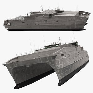 Naval Fast Logistics Transport Vessel Simplified