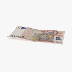 50 Euro bill Single
