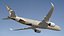 Etihad Airways A350 XWB SC 3D model